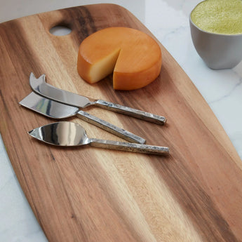 Be Home Decor Acacia Rectangular Board • Medium