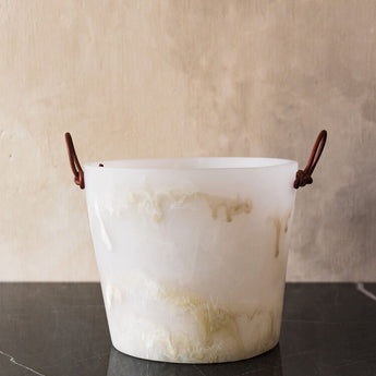 CDMX Champagne Bucket with Leather Handles