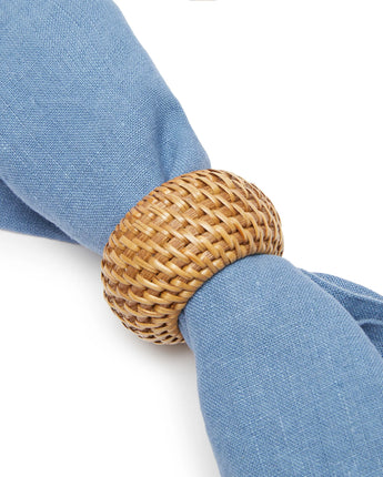 Eclipse Natural Napkin Rings • set of 4