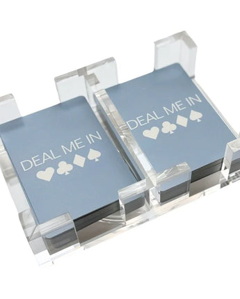 Canasta Spinner & Playing Card Gift Set