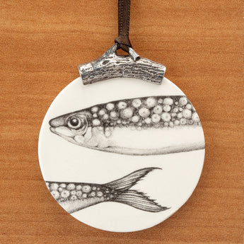 Laura Zindel Ornament • Sardine