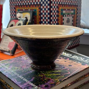 Brown Ceramic Bowl