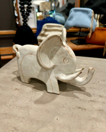 Bruno Gambone Italian Ceramic Elephant Sculpture