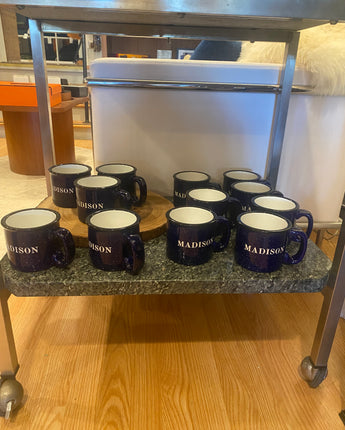 Town Pride "Madison" Engraved Ceramic Mug