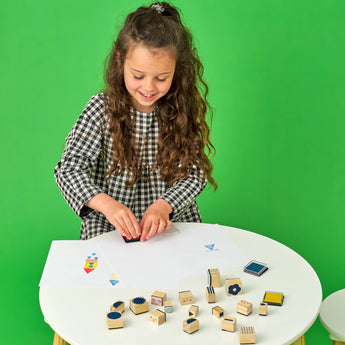 Kikkerland Kidoki Make, Create & Play: Stamp It! Set
