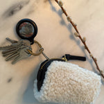 Kempton Shearling Key Pouch