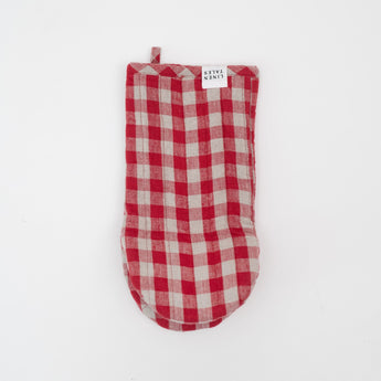 Linen Tales Linen Oven Mitt