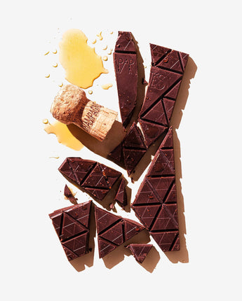 Champagne Dark Chocolate Bar
