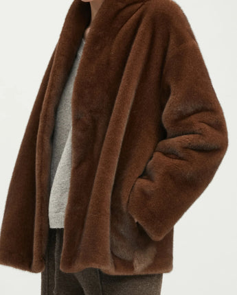 Louvre Shawl Fur Jacket