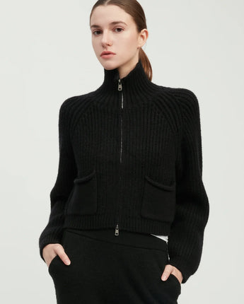 Pocket Detailed Crop Jacked