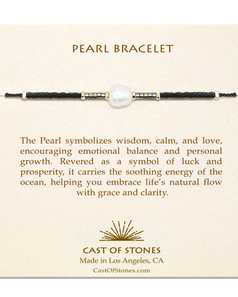 Pearl Bracelet • Dark Neutral