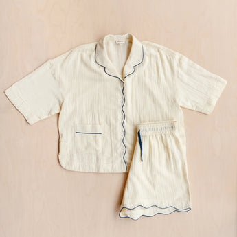 TBCo • Cotton Pyjamas in Buttermilk