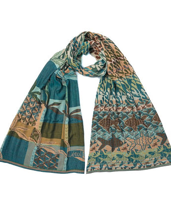 Létol Organic Cotton Scarf • Pascal Salicorne