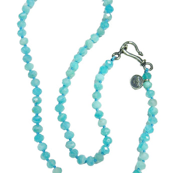 Joseph Brooks Amazonite Peruvian 18'' Necklace