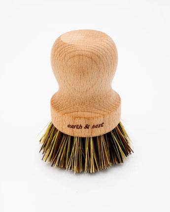 Pot and Pan Brush - Beechwood and Union Fiber