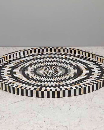 Be Home Decor Lyra Inlay Tray • Large