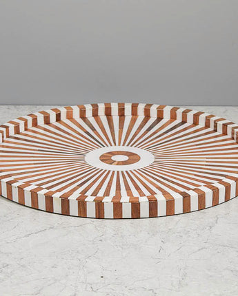 Be Home Decor Lyra Inlay Tray • Large