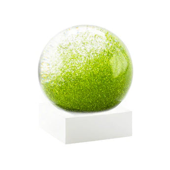 Serenity Sphere Green Snow Globe