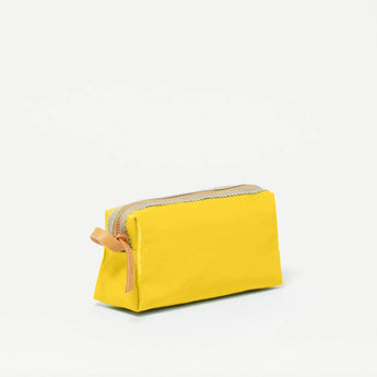 Jack Gomme Linen Blush Pouch • Yellow