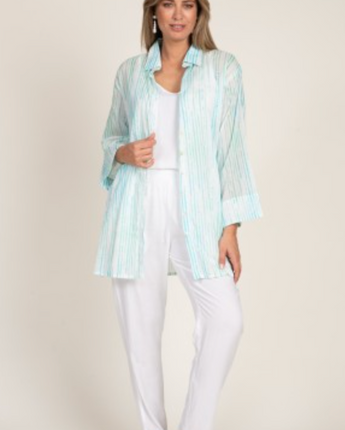 Cotton ample shirt