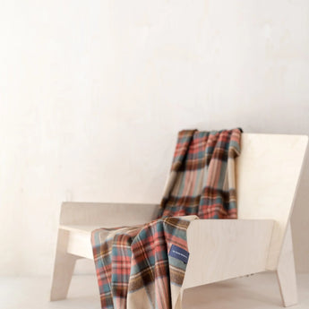 TBCO: Lambswool Blanket • Stewart Dress Antique Tartan