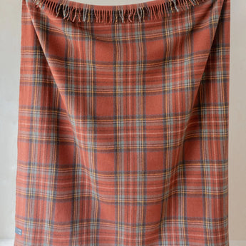 TBCO: Recycled Wool Blanket • Stewart Royal Antique Tartan