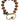 Joseph Brooks • Antique Tibetan Bodhi Prayer Bead Bracelet With Black Tourmaline Center Bead