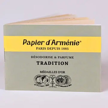 Papier D'armenie "Tradition" French Incense Paper Booklet