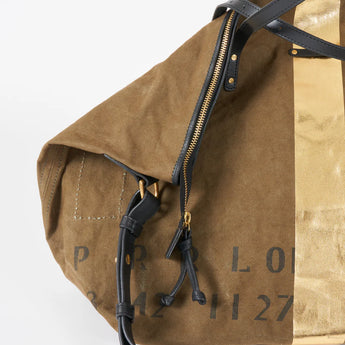 Kempton & Co. Gold Stripe Crossbody