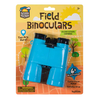 Toysmith Outdoor Discovery Field Binoculars, Assorted Colors