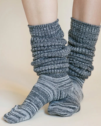 Lounge Scrunchy Over the Knee Socks