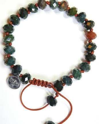 Bloodstone Bracelet - Faceted - Trunk Show
