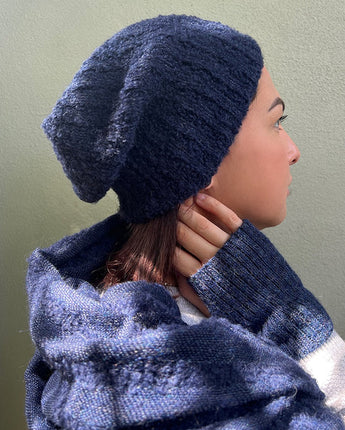 Loop Knit Alpaca Beanie