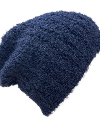 Loop Knit Alpaca Beanie