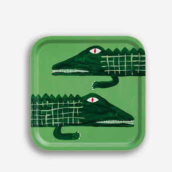 Avenida Home • Mr. Croc Tray 12.5" x 12.5"