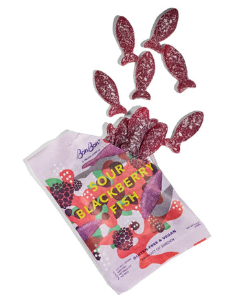 Sour Blackberry Swedish Fish