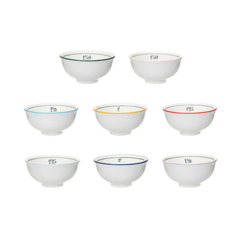 Creative Co-Op Vintage Reproduction Stoneware Café Bowl • 8 Styles