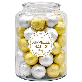 Tops Malibu Mini Surprize Balls • Metallic