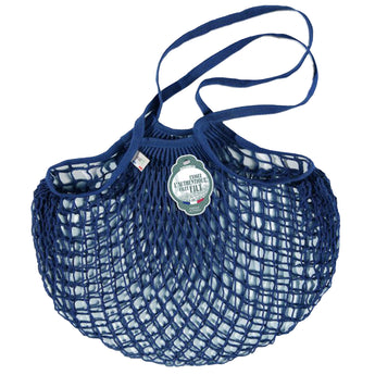 Filt Medium Net Shopping Bag • Ink Blue