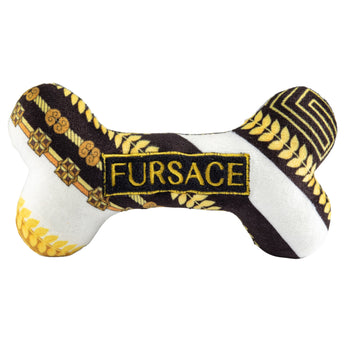 Haute Diggity Dog Fursace Bone Squeaker Toy