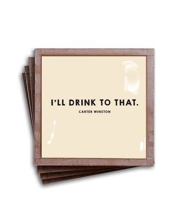 Ben's Garden Glass Coasters (Sets of 4)