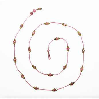 Sharing • Tibetan Loopy Duo Tourmaline & Henne Bracelet/Necklace
