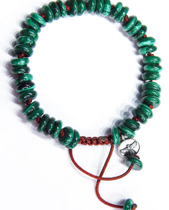 Malachite Bracelet • 9mm Smooth