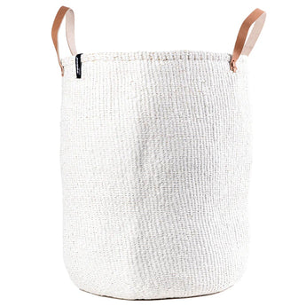 Kiondo Floor Basket • White