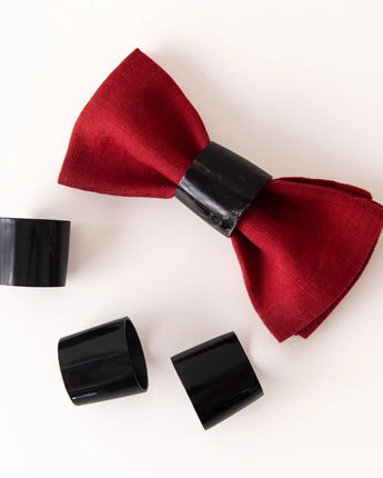 Harkiss Design Horn Napkin Rings • Set of 4