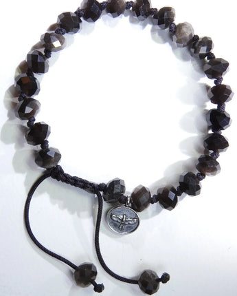 Obsidian Bracelet - Faceted - Trunk Show