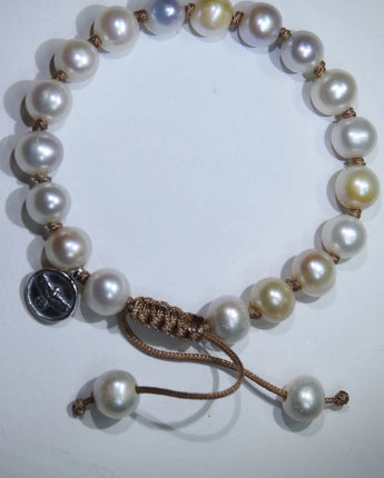 Pearl Bracelet - gold- trunk show