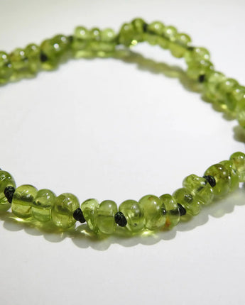 Peridot Bracelet -6mm - Trunk Show