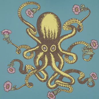Avenida Home • Avenida Octopus Acrylic Tray 18" x 14"