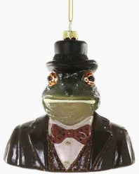 Frog Gent Ornament